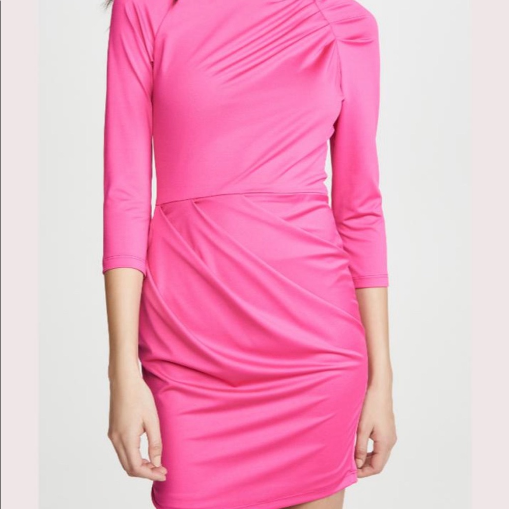 NEW!! Black Halo NWT pink dress